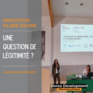 Alice Monier Torrente présentant ses recherches sur l’innovation dans la filière équine aux JSIE 2026